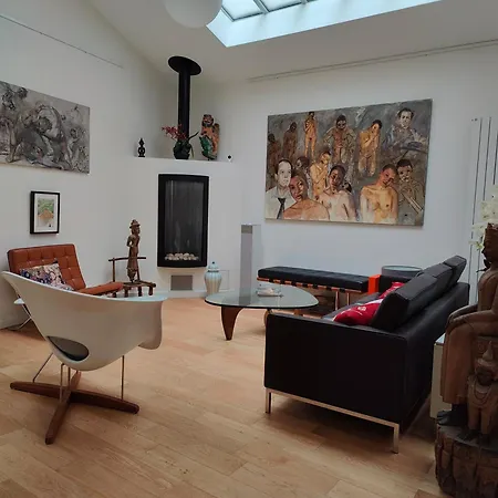 Loft, Atelier Artiste Montmartre Appartement Parijs Buitenkant foto