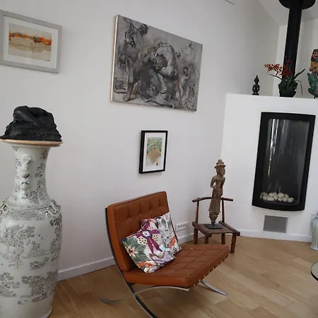 Loft, Atelier Artiste Montmartre Appartement Parijs Buitenkant foto