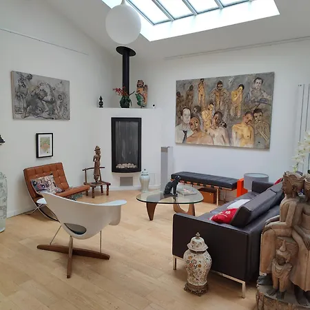 Loft, Atelier Artiste Montmartre Appartement Parijs Buitenkant foto